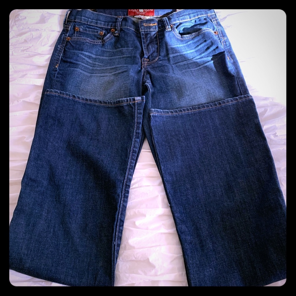 Low rise Lucky Jeans